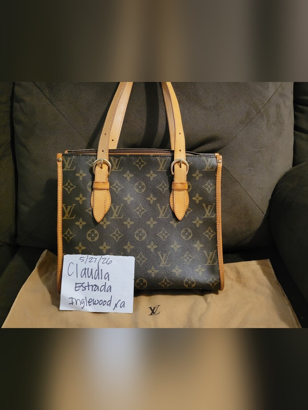 Louis Vuitton Monogram Popincourt